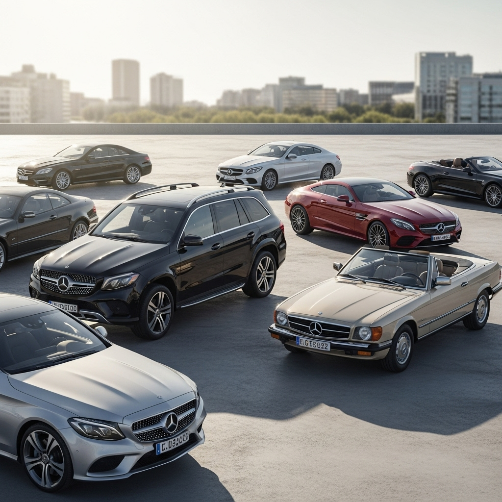 Najlepsze modele Mercedes dla różnych kierowców